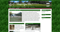 Desktop Screenshot of palominoalpacafarm.com